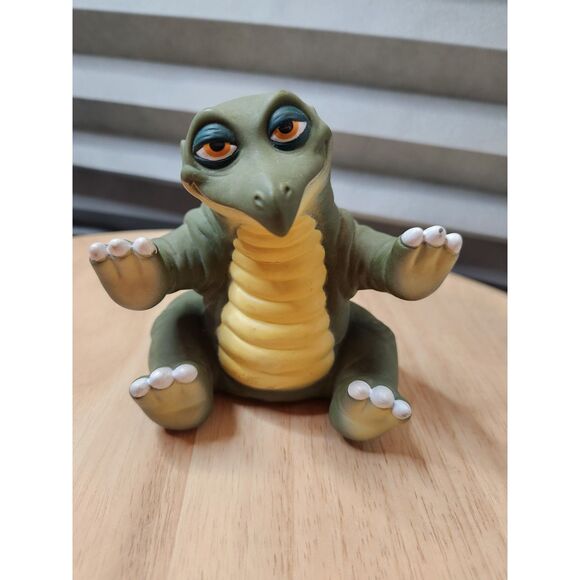 The Land Before Time Spike Pizza Hut Hand Puppet 1988 Stegosaurus - Picture 3 of 7